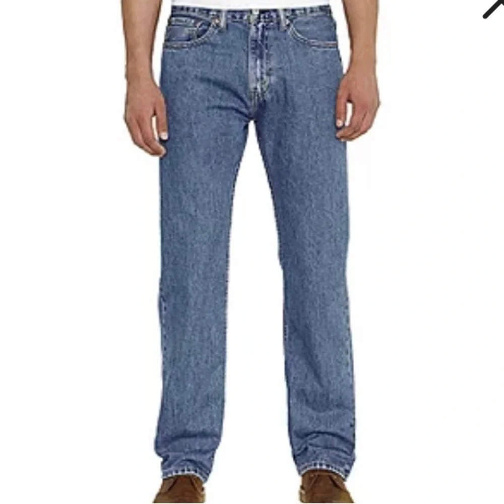 LEVI’S JEANS. Men’s 501 W38XL34. Button fly.‎ Five pockets.